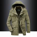 Marcus | Men's Hooded Parka | Fleece-Lined · PNY