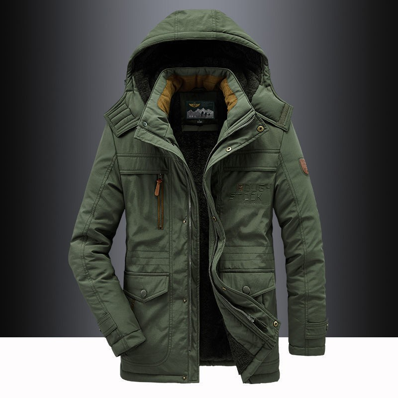 Marcus | Men's Hooded Parka | Fleece-Lined · PNY