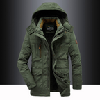Marcus | Men's Hooded Parka | Fleece-Lined · PNY