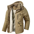 Lucas | Men's Hooded Parka | Fleece-Lined