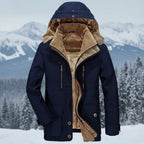 Marcus | Men's Hooded Parka | Fleece-Lined · PNY