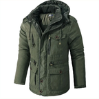Marcus | Men's Hooded Parka | Fleece-Lined · PNY