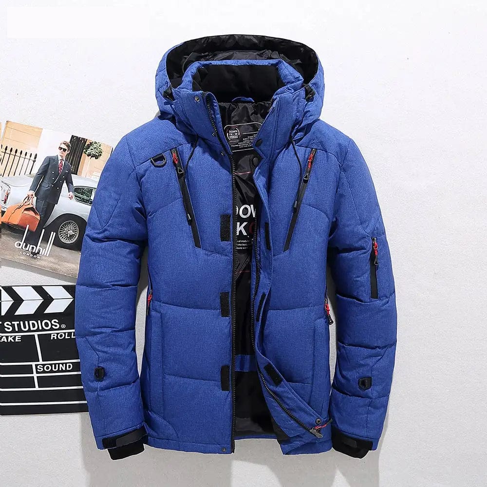 Marcus | Men's Hooded Puffer Jacket | Down-Filled · PNY
