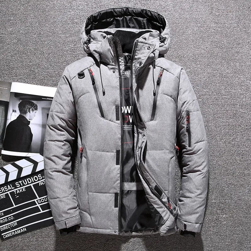 Marcus | Men's Hooded Puffer Jacket | Down-Filled · PNY