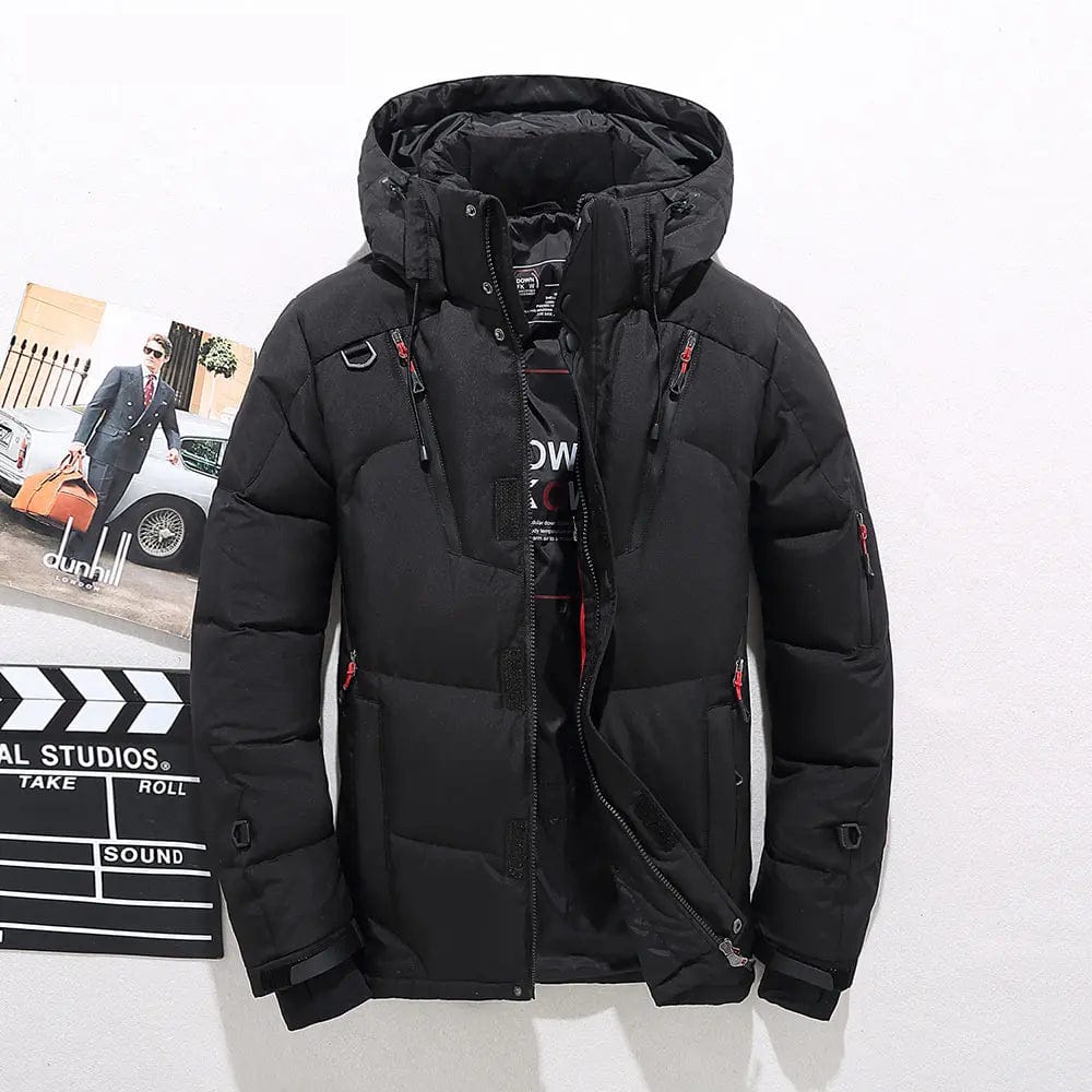 Marcus | Men's Hooded Puffer Jacket | Down-Filled · PNY