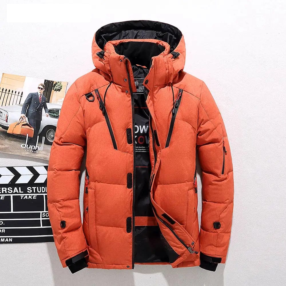 Marcus | Men's Hooded Puffer Jacket | Down-Filled · PNY