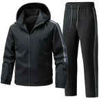 Marcus | Men's Hooded Tracksuit | Side-Stripe Two-Piece · PNY