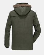 Marcus | Men's Hooded Winter Jacket | Fleece-Lined · PNY