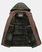 Marcus | Men's Hooded Winter Jacket | Fleece-Lined · PNY
