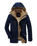 Harry | Men's Hooded Winter Jacket | Fleece-Lined