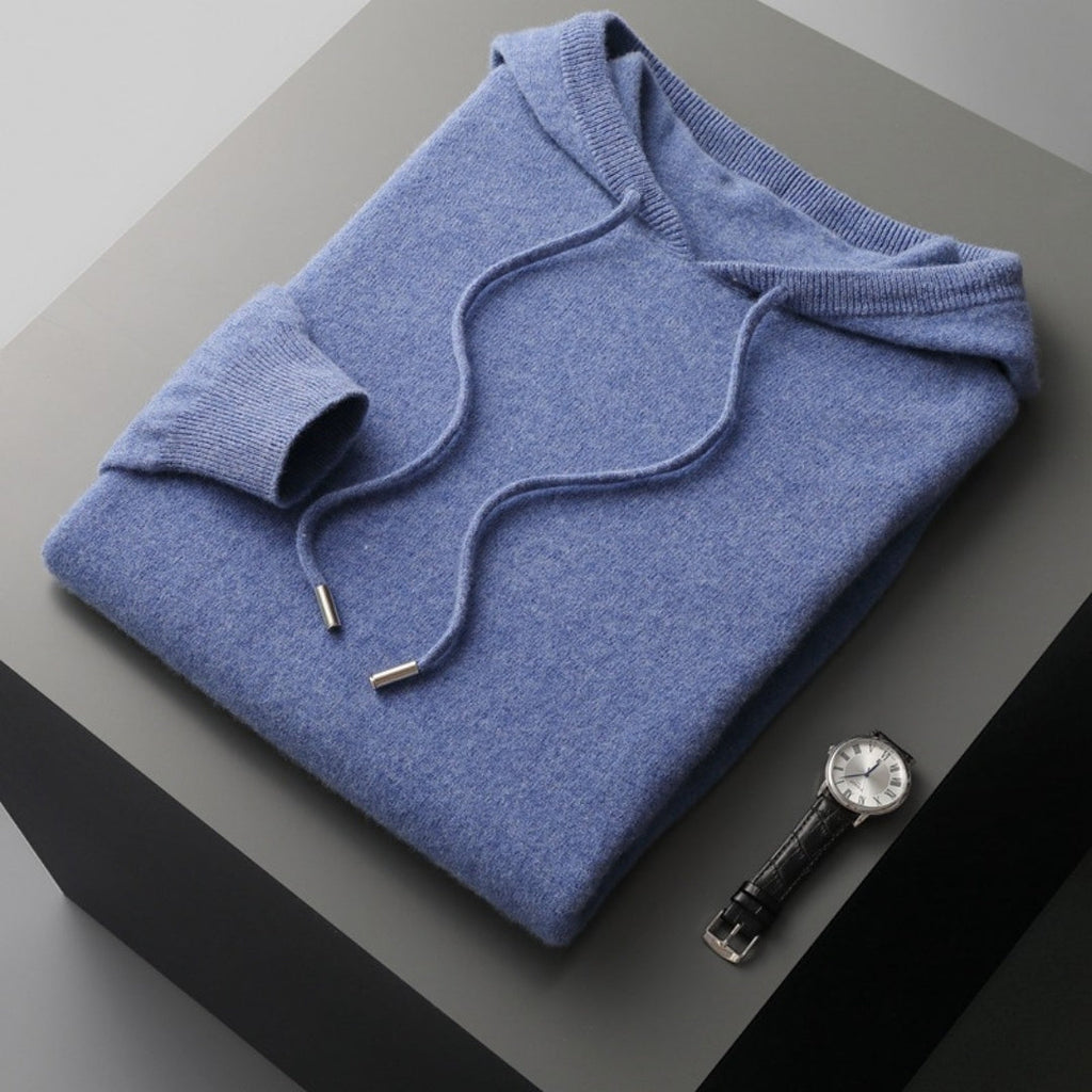 Marcus | Men's Knit Hoodie | Drawstring · PNY