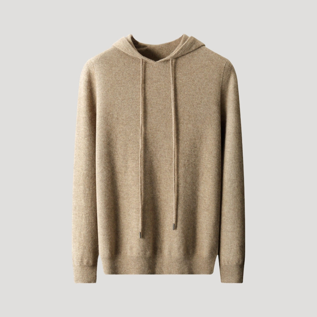 Marcus | Men's Knit Hoodie | Drawstring · PNY
