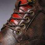 Marcus | Men's Lace-Up Boots | Cap-Toe Leather · PNY