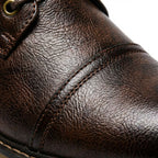Marcus | Men's Lace-Up Boots | Cap-Toe Leather · PNY