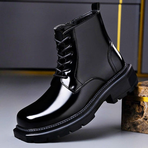 Marcus | Men's Lace-Up Boots | Leather · PNY
