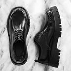 Marcus | Men's Lace-Up Derby Shoes | Platform Sole · PNY
