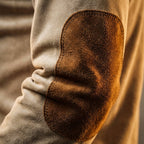 Marcus | Men's Lace-Up Shirt | Elbow Patches · PNY