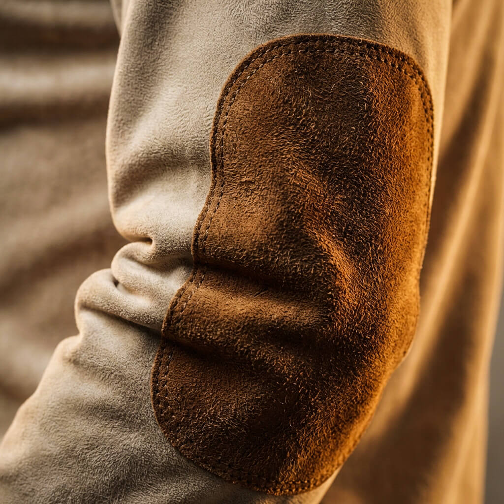 Marcus | Men's Lace-Up Shirt | Elbow Patches · PNY