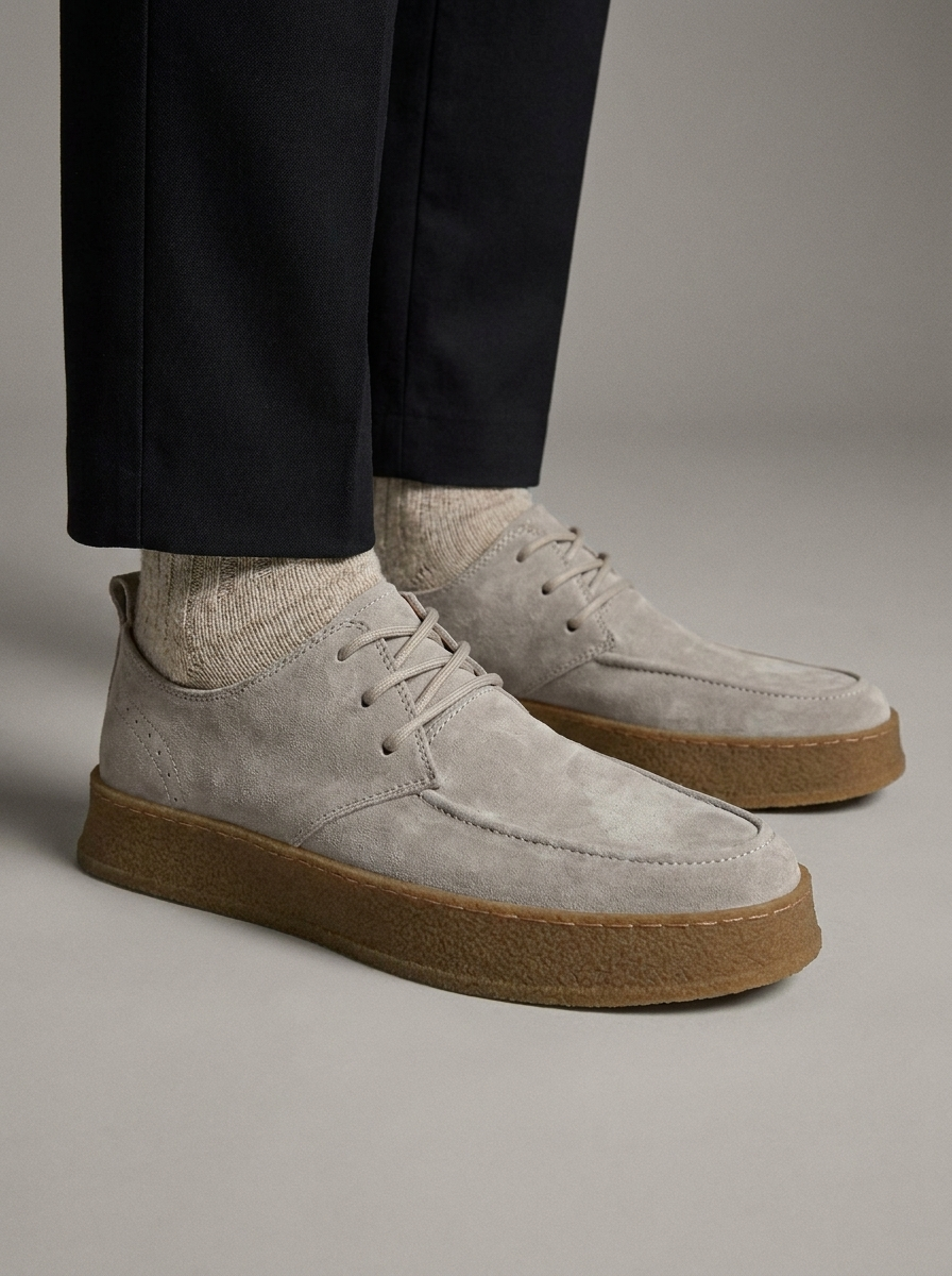 Marcus | Men's Lace-Up Sneakers | Suede · PNY