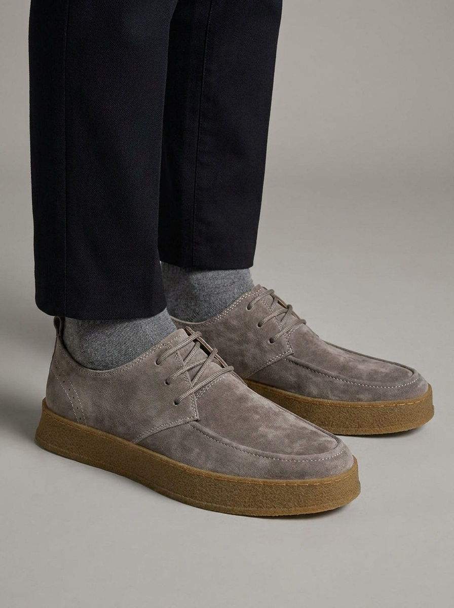 Marcus | Men's Lace-Up Sneakers | Suede · PNY