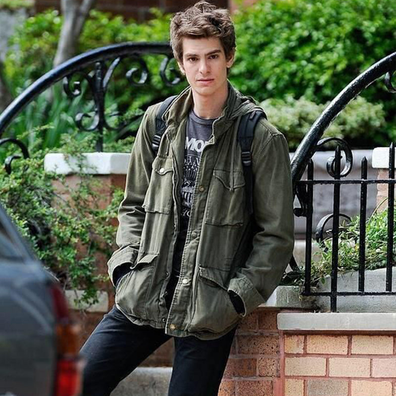Marcus | Men's Military Field Jacket | Zip-Up · PNY