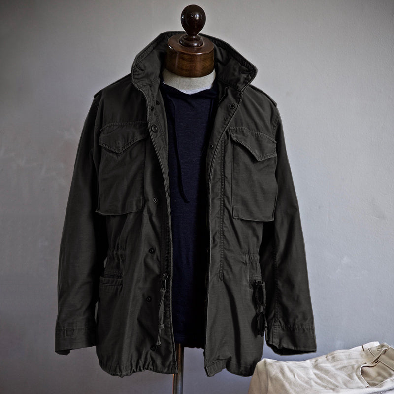 Marcus | Men's Military Field Jacket | Zip-Up · PNY