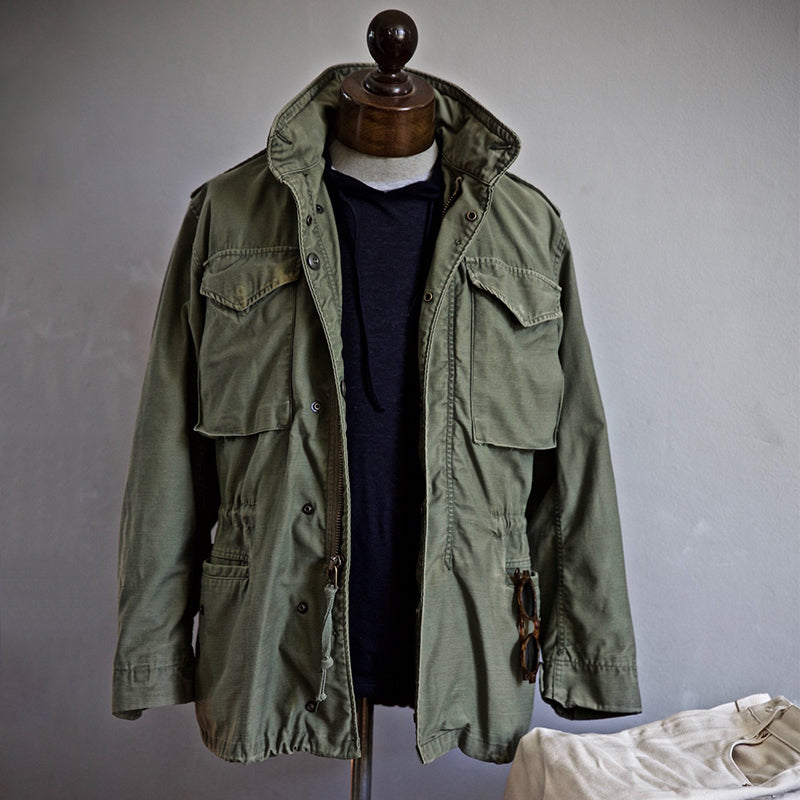 Marcus | Men's Military Field Jacket | Zip-Up · PNY