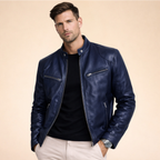 Marcus | Men's Moto Jacket | Zip Front · PNY