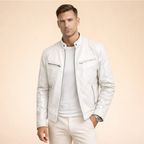 Marcus | Men's Moto Jacket | Zip Front · PNY