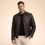 Marcus | Men's Moto Jacket | Zip Front · PNY