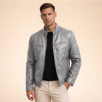 Marcus | Men's Moto Jacket | Zip Front · PNY