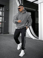 Marcus | Men's Oversized Hoodie | Kangaroo Pocket · PNY