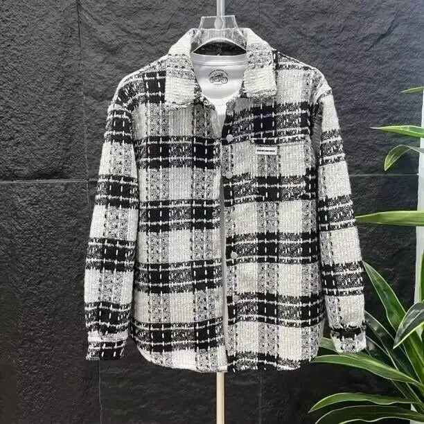 Marcus | Men's Plaid Overshirt | Chest Pocket · PNY