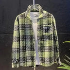 Marcus | Men's Plaid Overshirt | Chest Pocket · PNY