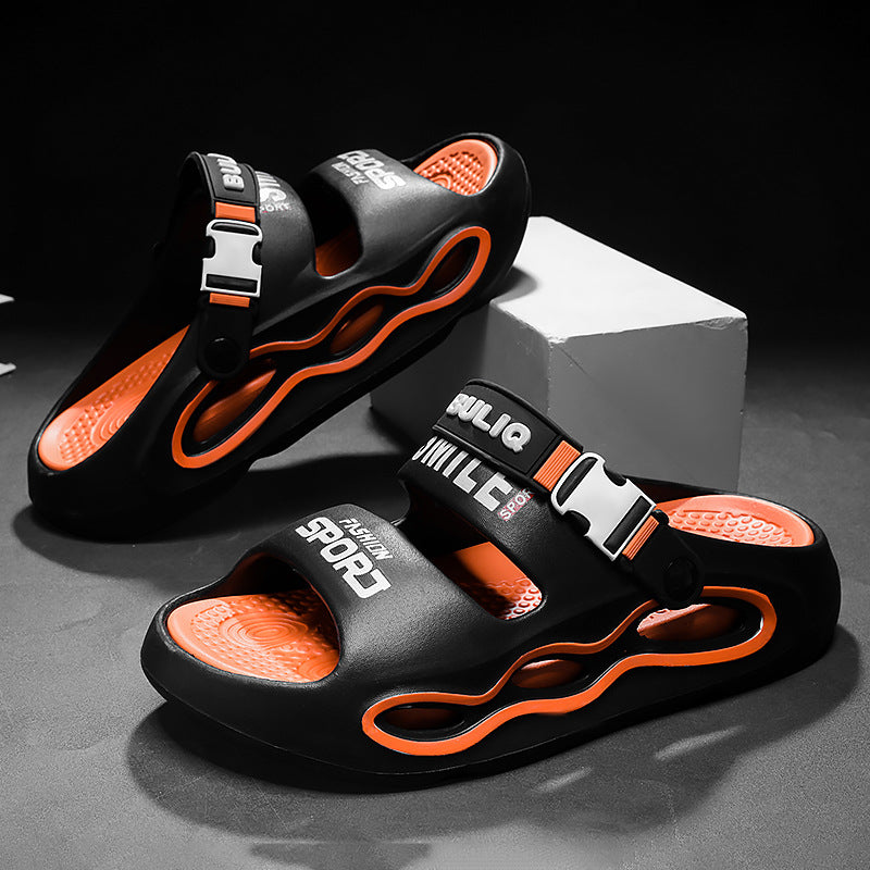 Marcus | Men's Platform Sandals | Buckle Strap · PNY