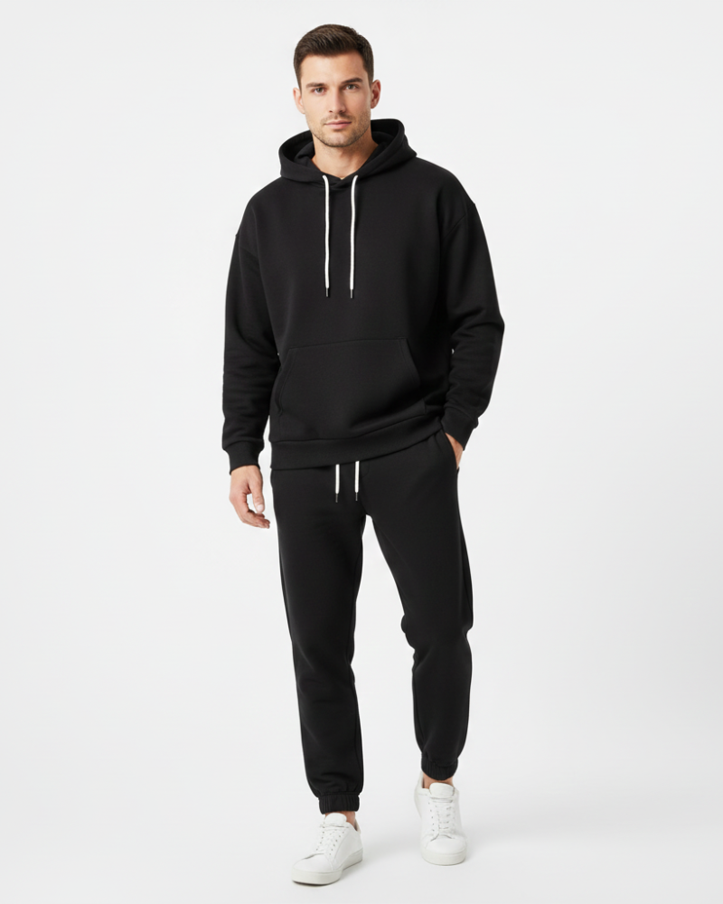 Marcus | Men's Pullover Hoodie Set | Drawstring Joggers · PNY