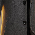 Marcus | Men's Single-Breasted Overcoat | Notch Lapel · PNY