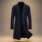 Marcus | Men's Single-Breasted Overcoat | Notch Lapel · PNY