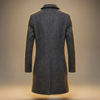 Marcus | Men's Single-Breasted Overcoat | Notch Lapel · PNY