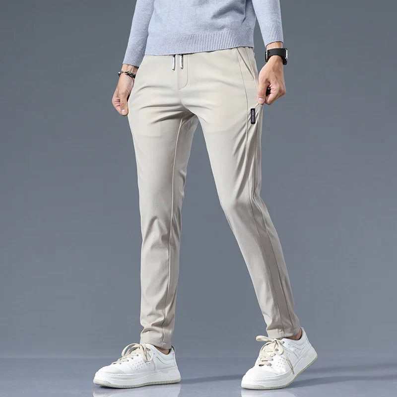 Marcus | Men's Slim-Fit Pants | Drawstring Waist · PNY