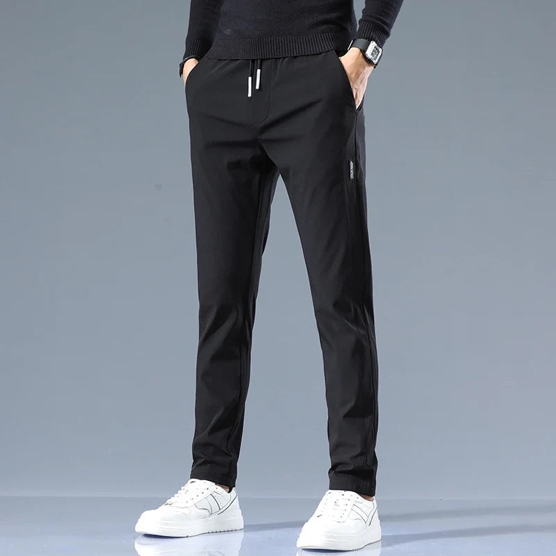 Marcus | Men's Slim-Fit Pants | Drawstring Waist · PNY