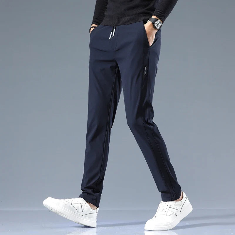 Marcus | Men's Slim-Fit Pants | Drawstring Waist · PNY