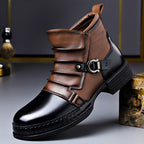 Marcus | Men's Slip-On Boots | Buckle Strap · PNY