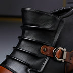 Marcus | Men's Slip-On Boots | Buckle Strap · PNY