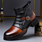 Marcus | Men's Slip-On Boots | Buckle Strap · PNY