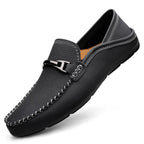 Marcus | Men's Slip-On Loafers | Metal Buckle · PNY