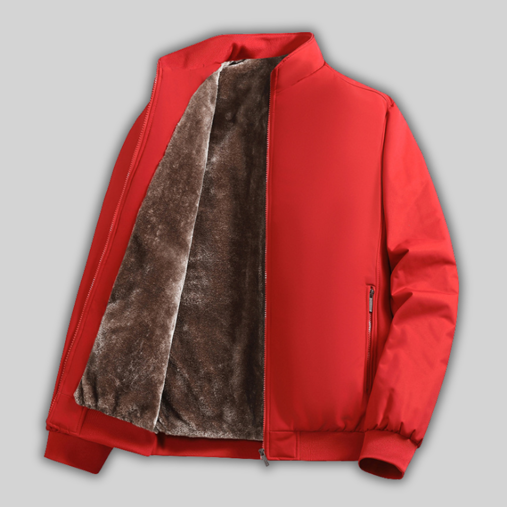 Marcus | Men's Stand-Collar Jacket | Sherpa-Lined · PNY