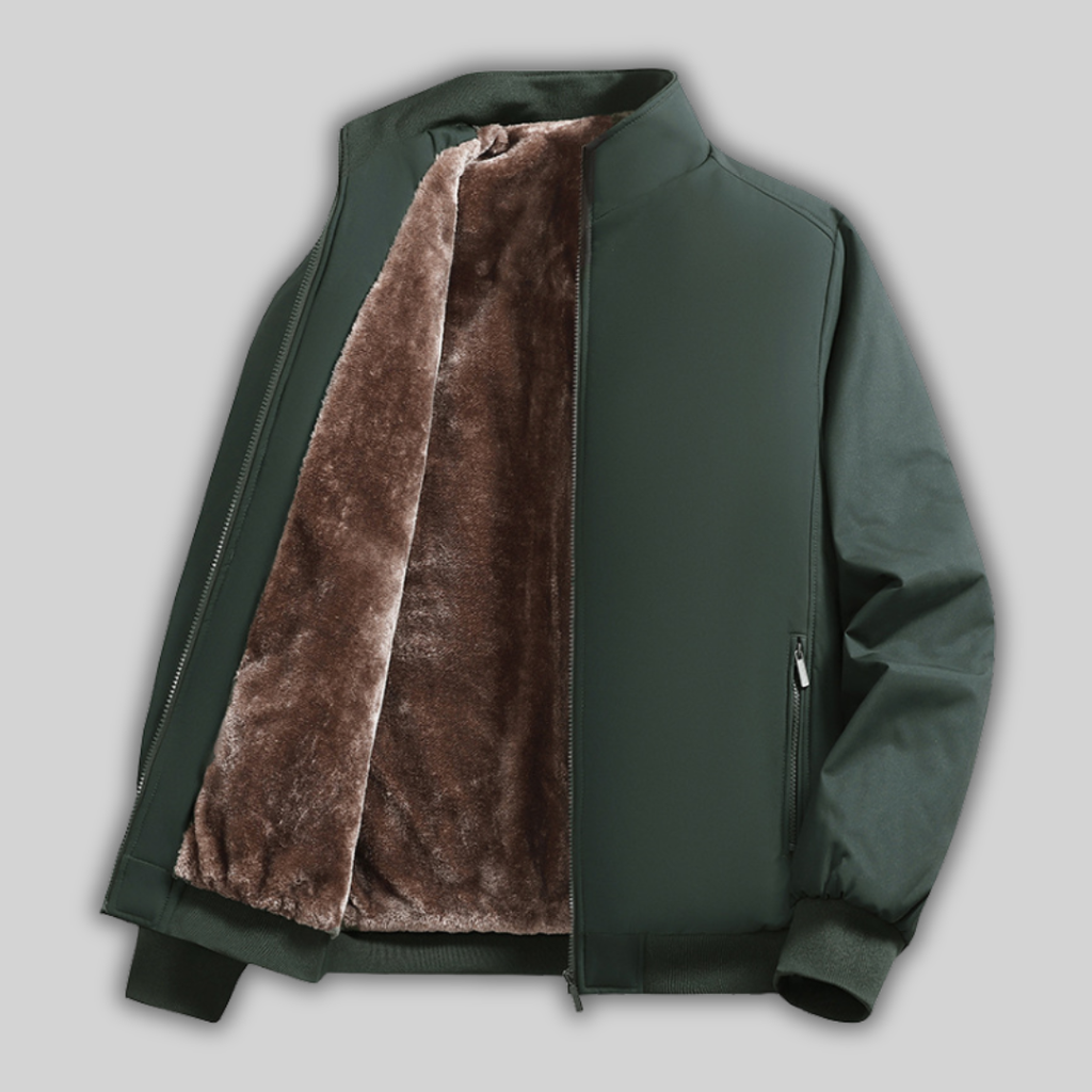 Marcus | Men's Stand-Collar Jacket | Sherpa-Lined · PNY