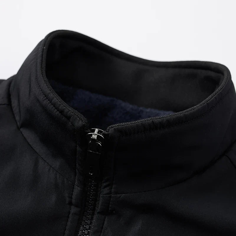 Marcus | Men's Stand-Collar Jacket | Sherpa-Lined · PNY