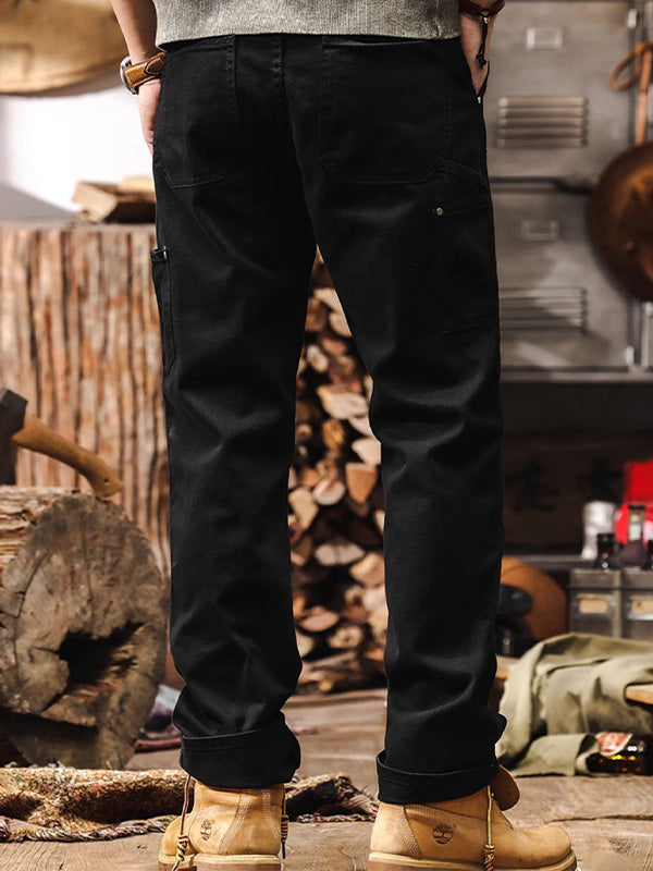 Marcus | Men's Straight-Leg Cargo Pants | Rivet Pockets · PNY